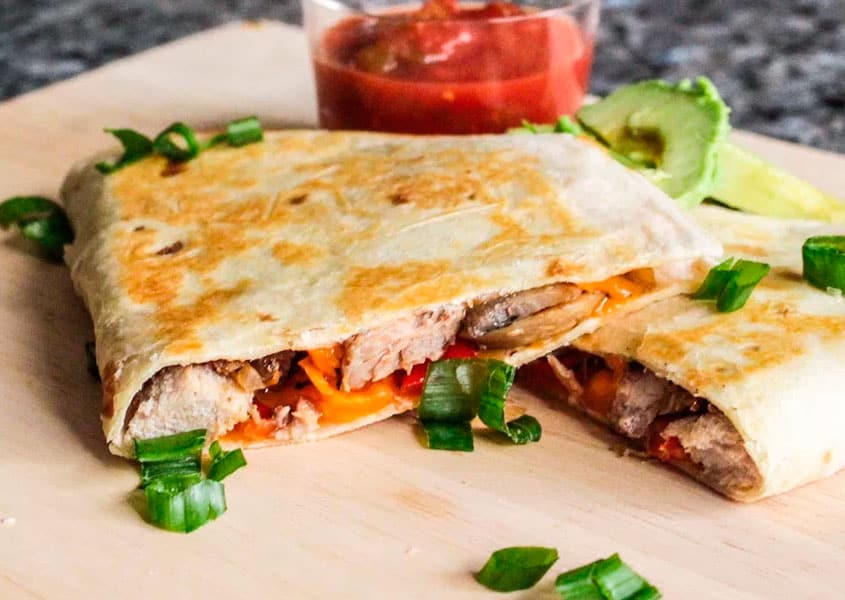 Quesadillas con Fajitas