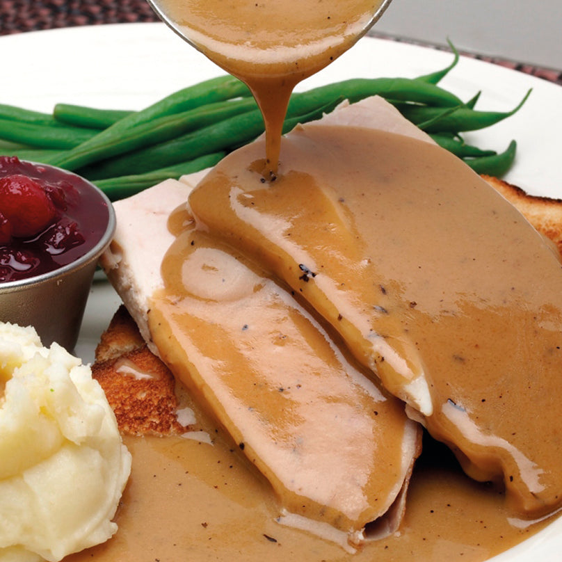 Pavo Navideño en gravy