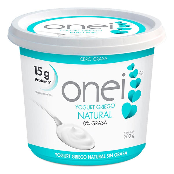 YOGURT NATURAL 0 GRASA 700GR.ONEI Super Mode SA de CV
