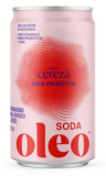 (CNG) AGUA PREBIOTICA SABOR CEREZA 222ML. OLEO SODA