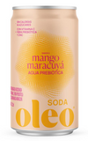 (CNG) AGUA PREBIOTICA SABOR MANGO-MARACUYA 222ML. OLEO SODA