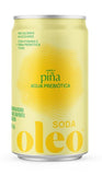 (CNG) AGUA PREBIOTICA SABOR PIÑA 222ML. OLEO SODA