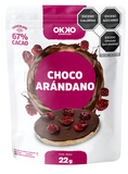 CHOCO RICE CAKE ARANDANO 22GR. OKKO