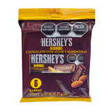 HERSHEY BARRA CHOCOLATE ALMENDRA C/6 27GR