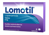 LOMOTIL 2 MG C/8 TABLETAS
