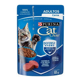 (NVO) CAT CHOW ADULTO CARNE 85GR.