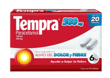 TEMPRA 500MG ADULTOS C/20 TABLETAS