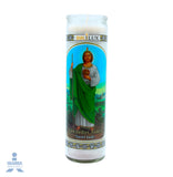 VELADORA SAN JUDAS TADEO.PARAFINA