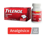 TYLENOL ANALGÉSICO 500MG C/10 TABLETAS