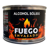 ALCOHOL SOLIDO 200GR.FUEGO ENVASADO