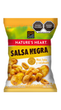 CACAHUATES SALSA NEGRA 100GR. NATURES HEART