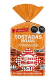 TOSTADAS ROJAS 220GR. TORTIREGIA