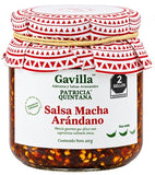 SALSA MACHA ARANDANOS  210ML. GAVILLA