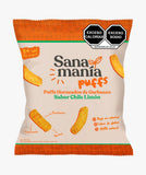 PUFFS CHILE Y LIMON 30G. SANAMANIA
