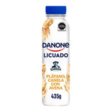 LICUADO PLATANO CANELA AVENA QUAKER 435GR. DANONE
