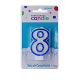 VELA NUMERICA GRANMARK AZUL #8