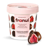 FRAMBUESAS C/CHOCOLATE AMARGO 150GR. FRANUI