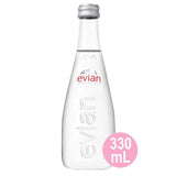 AGUA NATURAL GLASS 330ML. EVIAN