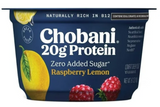 YOGURT RASPBERRY LEMON 20G PROTEIN S/A 190GR. CHOBANI