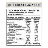 BARRA CHOCOLATE AMARGO 45GR.WILD PROTEIN