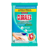 CLORALEX TOALLITAS ANTIBACTERIAL C/16