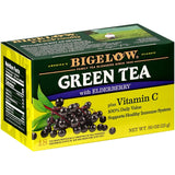 TÉ VERDE C/ELDERBERRY BIGELOW 25 GR