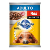 PEDIGREE LATA ADULTO G.RES 625GR.