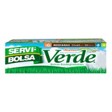 SERVI BOLSA VERDE BIOD.55X60 MED C/20