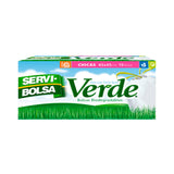 SERVI BOLSA VERDE BIOD.43X45 CHICA C/20