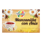 TE MANZANILLA C/ANIS C/25 THERBAL