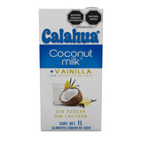 LECHE DE COCO VAINILLA CALAHUA 1LTO