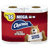 CHARMIN ULTRA STRONG 4 MEGA ROLLOS