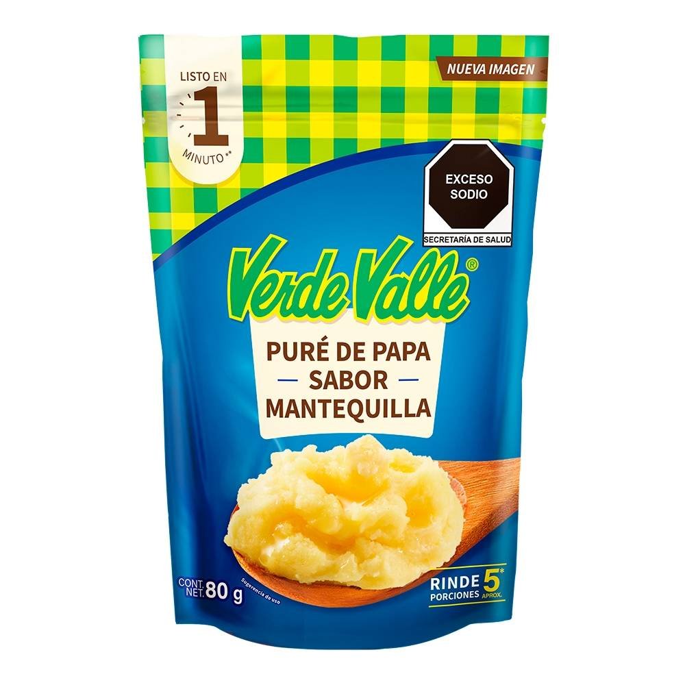 PURE PAPA MANTEQUILLA 80GR.V.VALLE