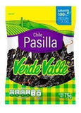 CHILE PASILLA 75GR.V.VALLE