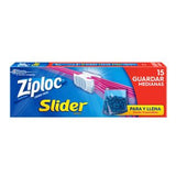 ZIPLOC GUARDAR C.FACIL MED.C/15