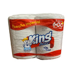 HIGIENICO KING BLUE 4 ROLLOS 600 HJ