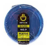 PLATO AZUL REY #9 C/20 ABASTOTAL