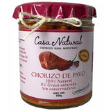 CHORIZO DE PAVO 250GRS. CASA NATURAL