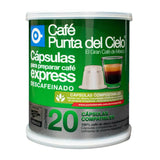 CAPSULA CAFE DESCAFE 100G PUNTA CIELO