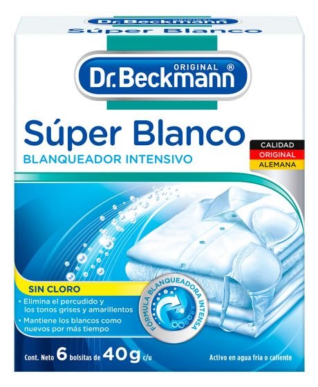 SUPER BLANCO DR BECKMANN 6 BOLSAS 40 GR