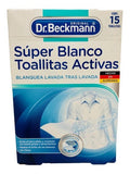 SUPER BLANCO DR BECKMANN TOALLA ACT 15PZ