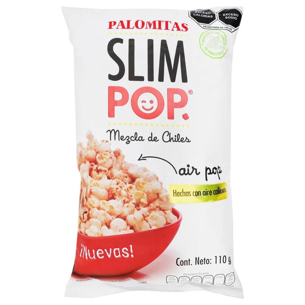 PALOMITA SLIM POP MEZCLA DE CHILES 110GR