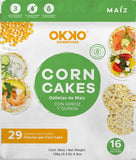 GALLETA MAIZ CORN CAKES 136GR. OKKO