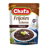 FRIJOL ENT. NEGRO 400GR. CHATA POUCH