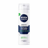 ESPUMA P/AFEITAR SENSITIVE 200ML.NIVEA