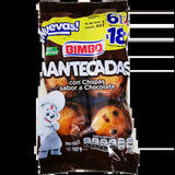 MANTECADAS CHISPAS CHOCOLATE 190GR.BIMBO